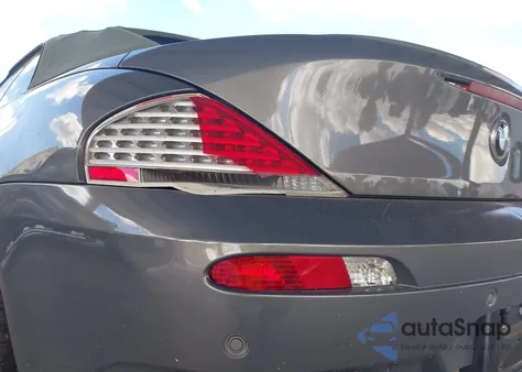 2007 BMW M6 z USA, uszkodzony, nr VIN WBSEK93567CS32762